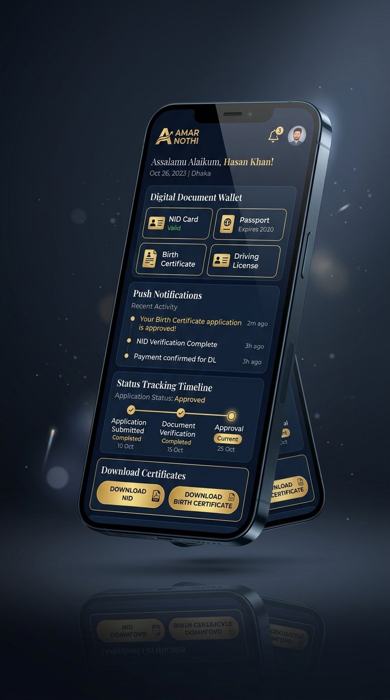 AmarNothi Mobile App Preview